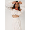 BARDOT CROP TOP WHITE