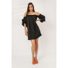 BARDOT MINI DRESS BLACK