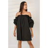 BARDOT MINI DRESS BLACK