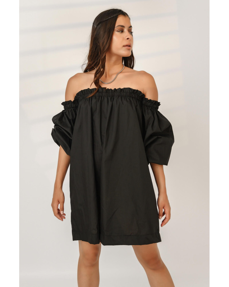 BARDOT MINI DRESS BLACK