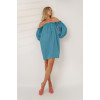 BARDOT MINI DRESS BLUE