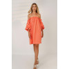 BARDOT MINI DRESS ORANGE