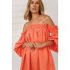 BARDOT MINI DRESS ORANGE